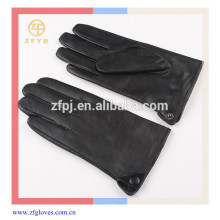 Guantes de piel de oveja thinsulate invierno para hombres